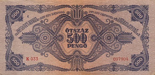 WĘGRY v - 1945 Rok 00,000,500 Pengo 2.jpg
