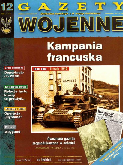 Gazety Wojenne - 012. Kampania francuska okładka.jpg