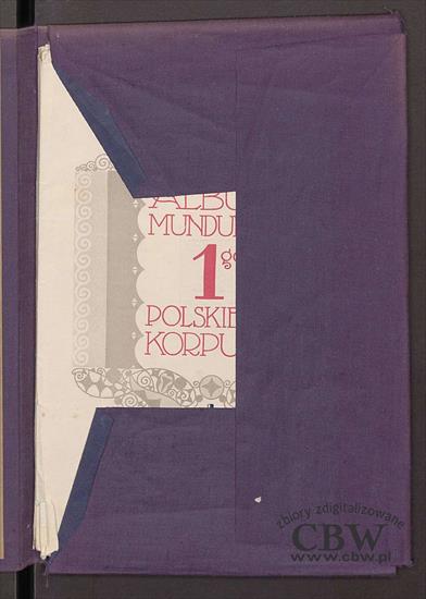 1919 Album mundurów 1-go Polskiego Korpusu - SZ_G_56_ INW_17_00003.jpg