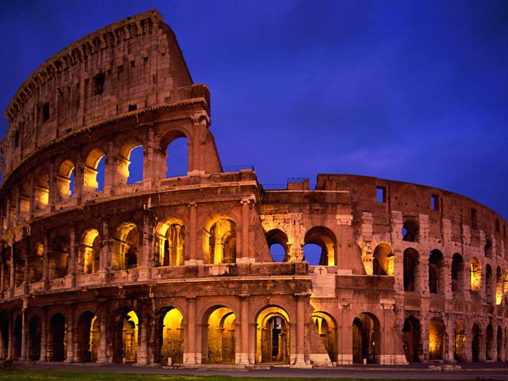 Krajobrazy - The Colosseum, Rome, Italy.jpg