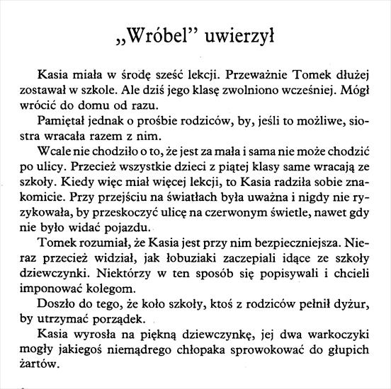 OPOWIADANIA - WRÓBEL UWIERZYŁ.bmp