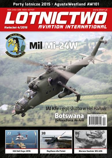 Lotnictwo Aviation International - Lotnictwo AI 2016-04 okładka.jpg