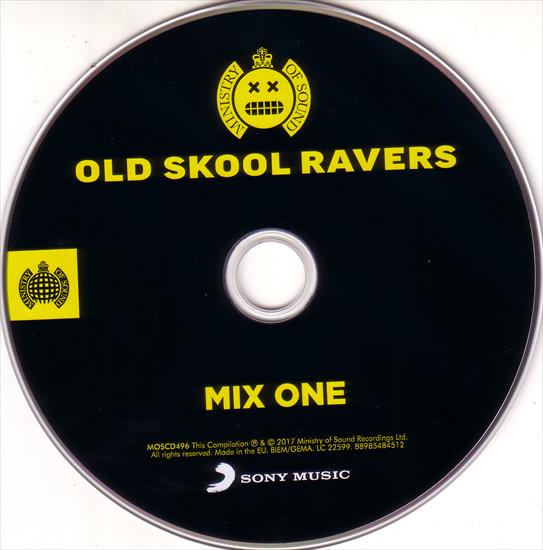 VA - Ministry Of Sound - Old Skool Ravers 3CD 2017 - cd1.jpg