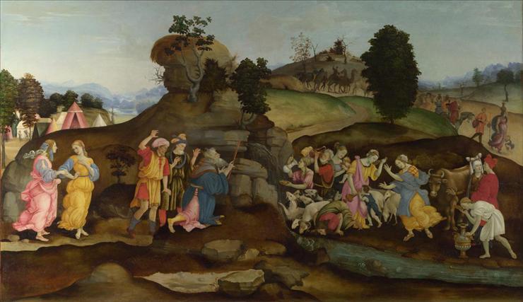 F - Follower of Filippino Lippi - Moses brings forth Water out of the Rock.jpg