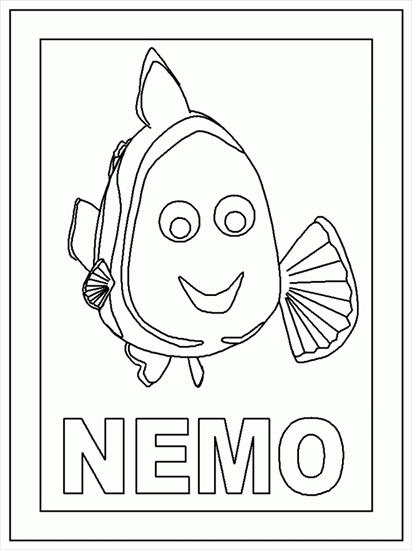 Gdzie jest Nemo - Nemo - kolorowanka 34.gif