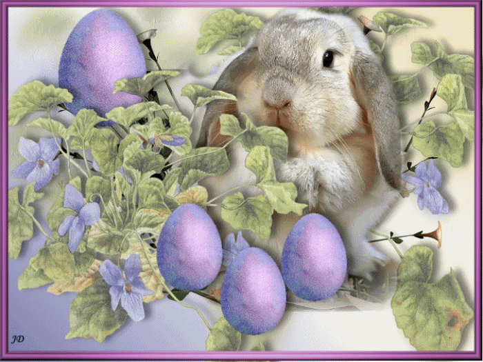 Wielkanoc - Wielkanocny zajaczek.gif