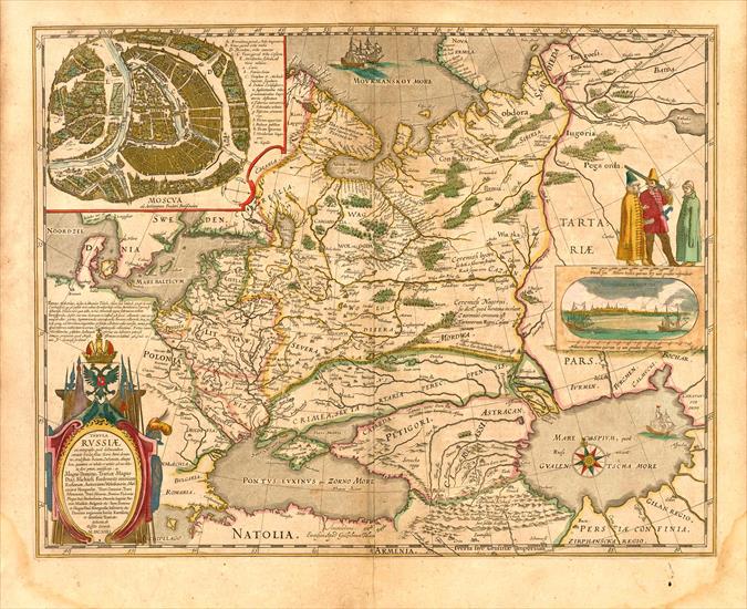 STARE mapy Polski - 1614 Bleau_Tabula_Russie_1614.jpg