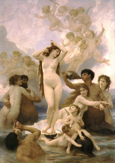 akademizm - 425px-William-Adolphe_Bouguereau_1825-1905_-_The_Birth_of_Venus_1879.jpg
