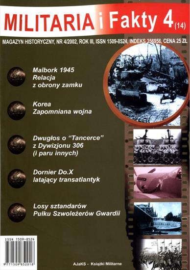 2 katalog okadkowy - AJAKSKM Militaria i Fakty 14 2002.4 213.JPG