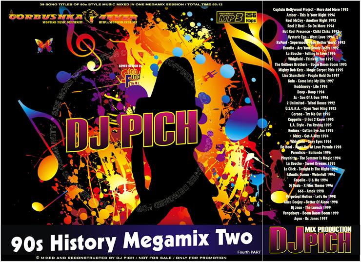 90 HISTORY MEGAMIX - 00-90s History Megamix Two part 4 Mixed by DJ Pich.jpg