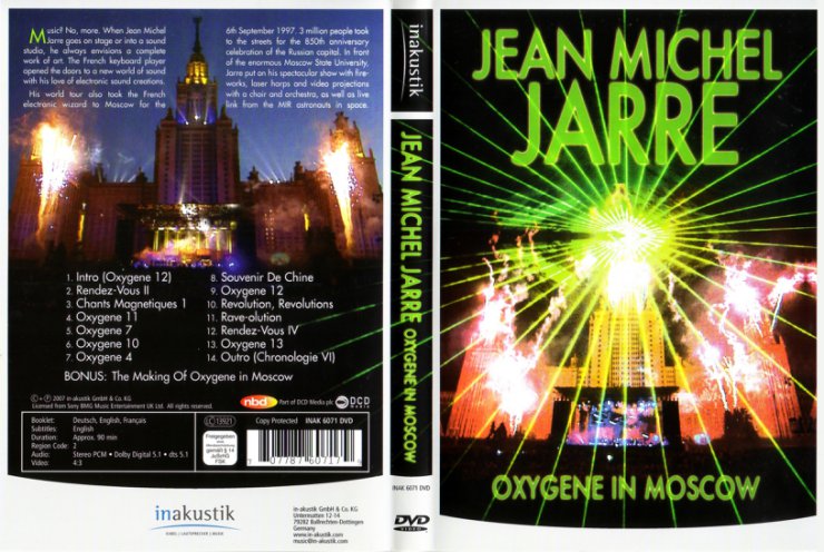  Jean Michel Jarr... - Cover Jean Michel Jarre - Oxygen in Moscow Live 1997.jpg