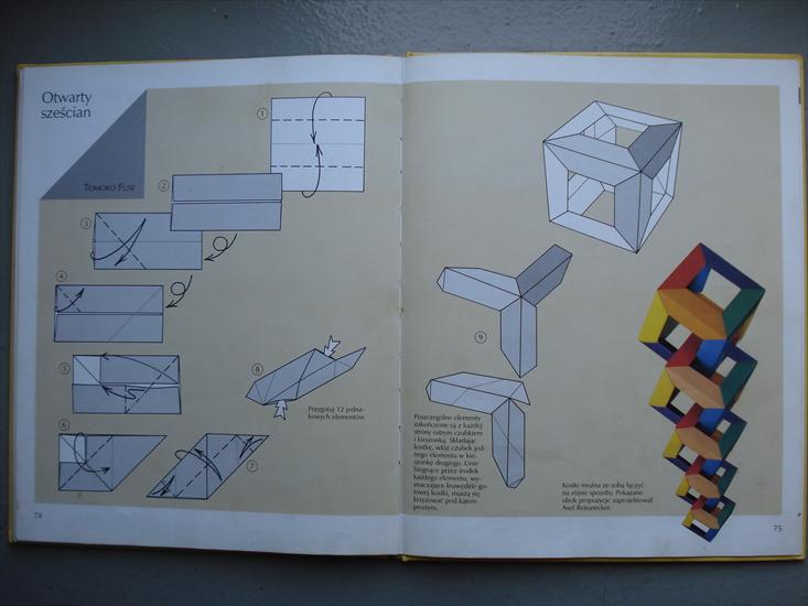 PAPIEROWE CUDA - Zabawne Origami czyli papierowe cuda 38.JPG