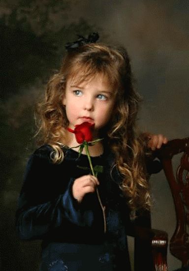 dzieci -  Dziewczynka z różyczką.jpg