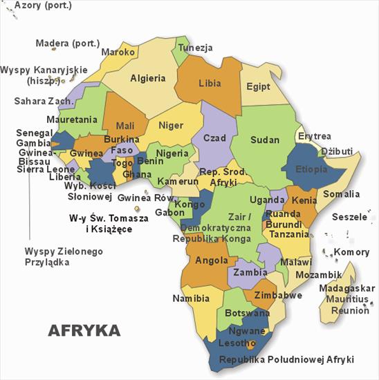 mapy polityczne - Afryka.gif