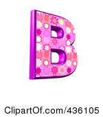36 - 436105-3d-Pink-Burst-Symbol-Capital-Letter-B-Poster-Art-Print.jpg