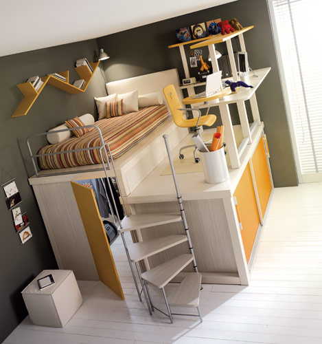 Pokój dziecięco - młodzieżowy - yellow-loft-teenage-bedroom.jpg