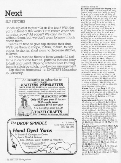 Knitters  Issue  2 - Knitters Issue 9 Winter 198757.jpg