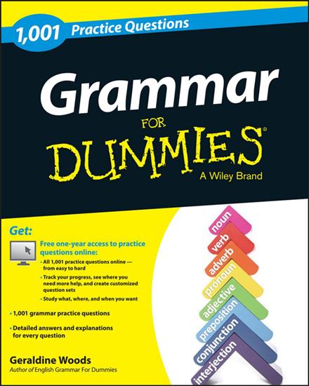Grammar- 1,001 Practice Questions For Dummies PDF StormRG - Cover.jpg
