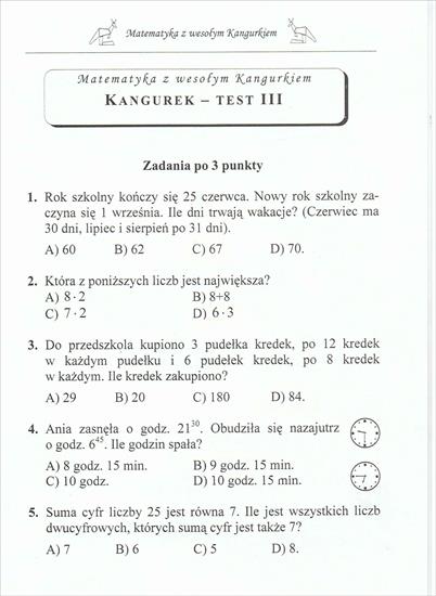 konkursy matematyczne - Kangurek-2008-zadania-011.jpg