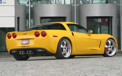 Najlepsze i Najszybsze Samochody Świata - Corvette C6 tył.jpg