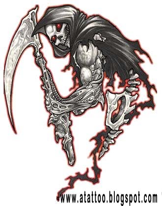 Wzory tatuaży  - death skull.jpg