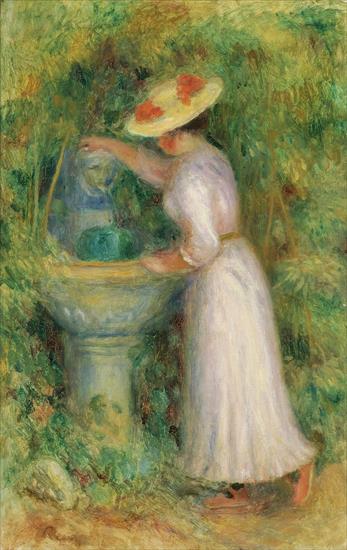 Pierre Auguste Renoir - Pierre Auguste Renoir - Young Girl near Fountain, 1885.jpeg