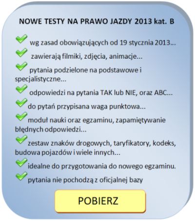 Prawo Jazdy 2013 - Testy Teoretyczne PL 18-02-2013 - testy2013B.jpg