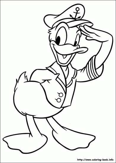 Kaczor Donald - Kaczor Donald - kolorowanka 67.GIF