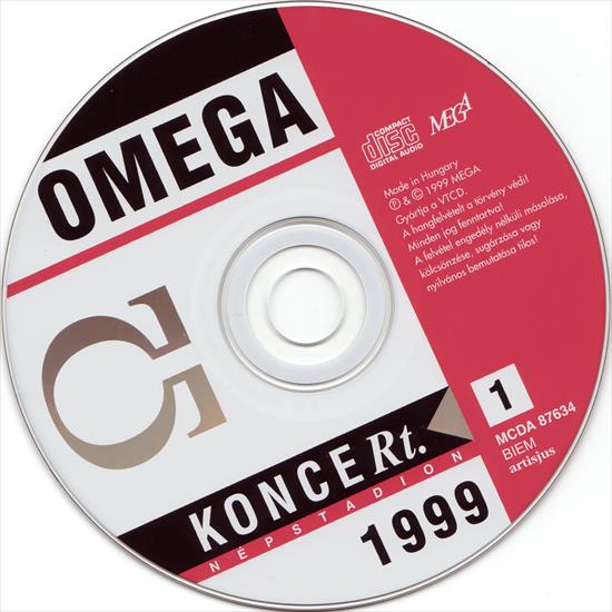 CD 35. Omega - 1999. Koncert - Nepstadion 2CD - Nepstadion99-1_CD.jpg