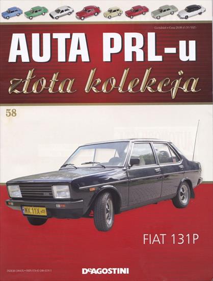 Kultowe Auta - Złota kolekcja - Auta PRL-u złota kolekcja 058 - Fiat 131p.jpg