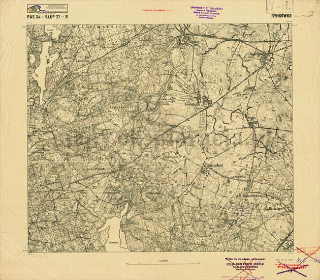 Bajzel - Polish Military Maps - Mapa Wig 25K p34 s27 B Rynkowko 1932.jpg