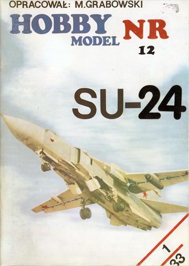 Hobby Model - Hobby Model 12 Bombowiec Frontowy Su-24.jpg