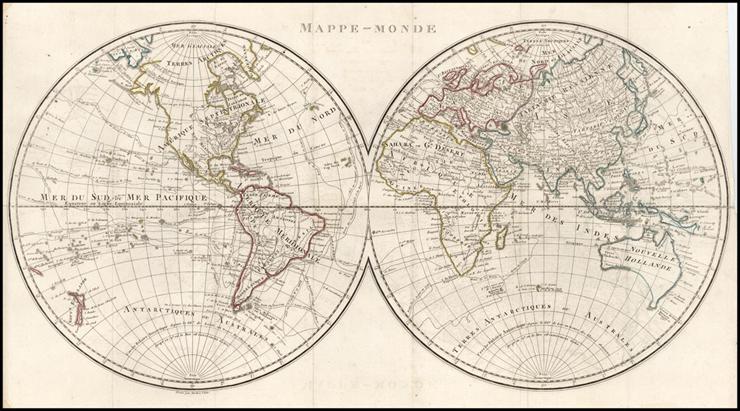 Antyczne mapy swiata - Mappe-Monde1785.jpg