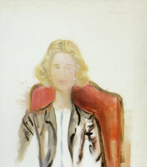 Salvador Dali - ponad 620 - 1961_02_Portrait of a Woman - Grey Jacket Wearing a Pearl Necklace, circa 1961.jpg