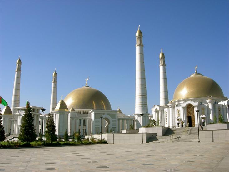 Architektura - Kipchak Mosque in Ashgabat - Turkmenistan.jpg