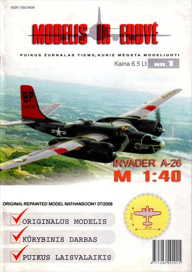 Modelis Ir Erdve 01 - Invader A-26 repaint - PAGE0.JPG