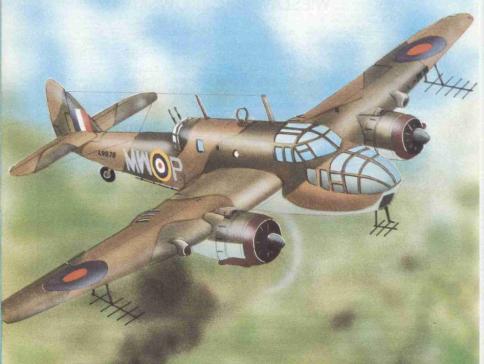 Samoloty - Samolot bombowy Bristol Beaufort - Mały modelarz.jpeg