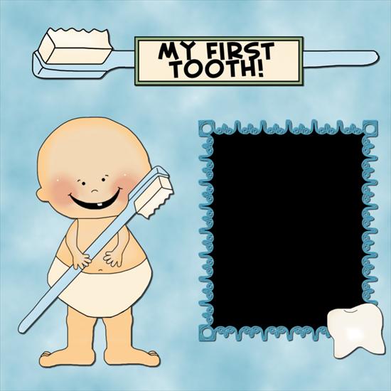 ramki narodziny - AF-My First Tooth Boy QP 1.png